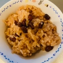 もち米とささげを使い、炊飯器で作る！お赤飯